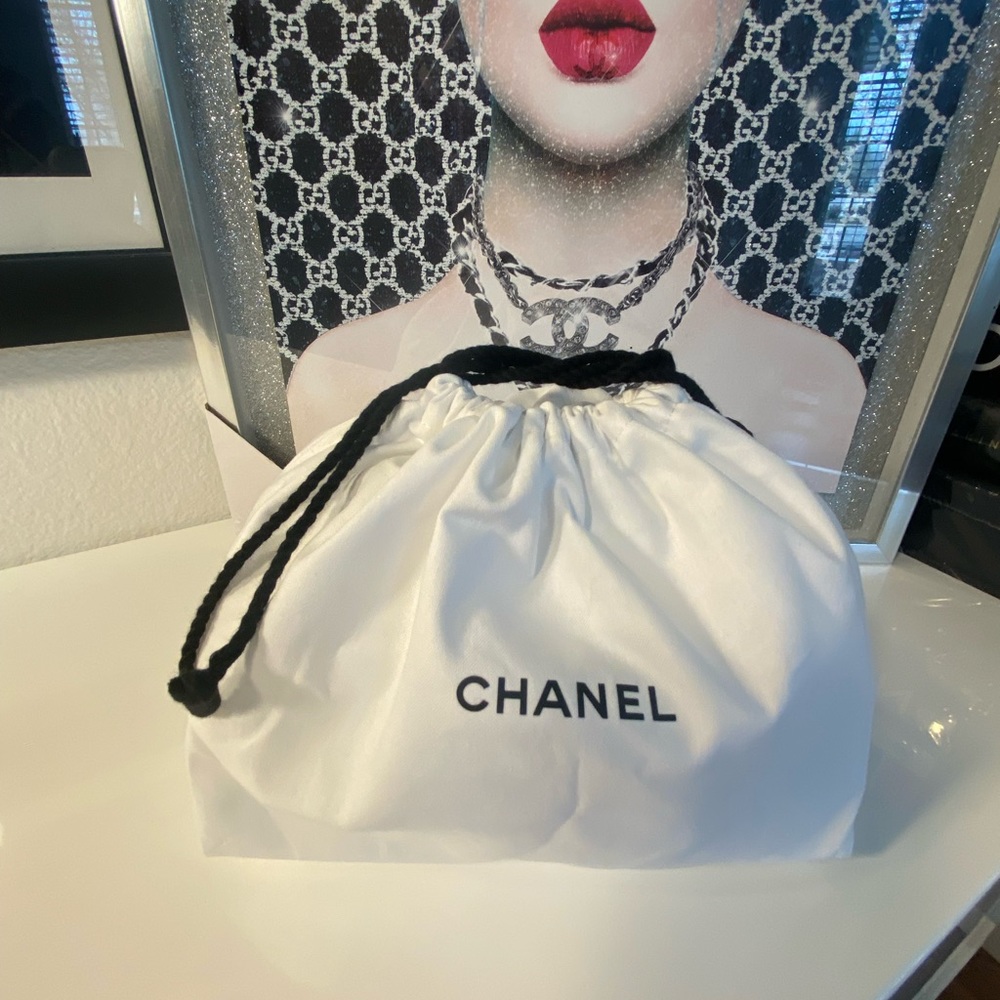 New Chanel Beauty Drawstring Pouch